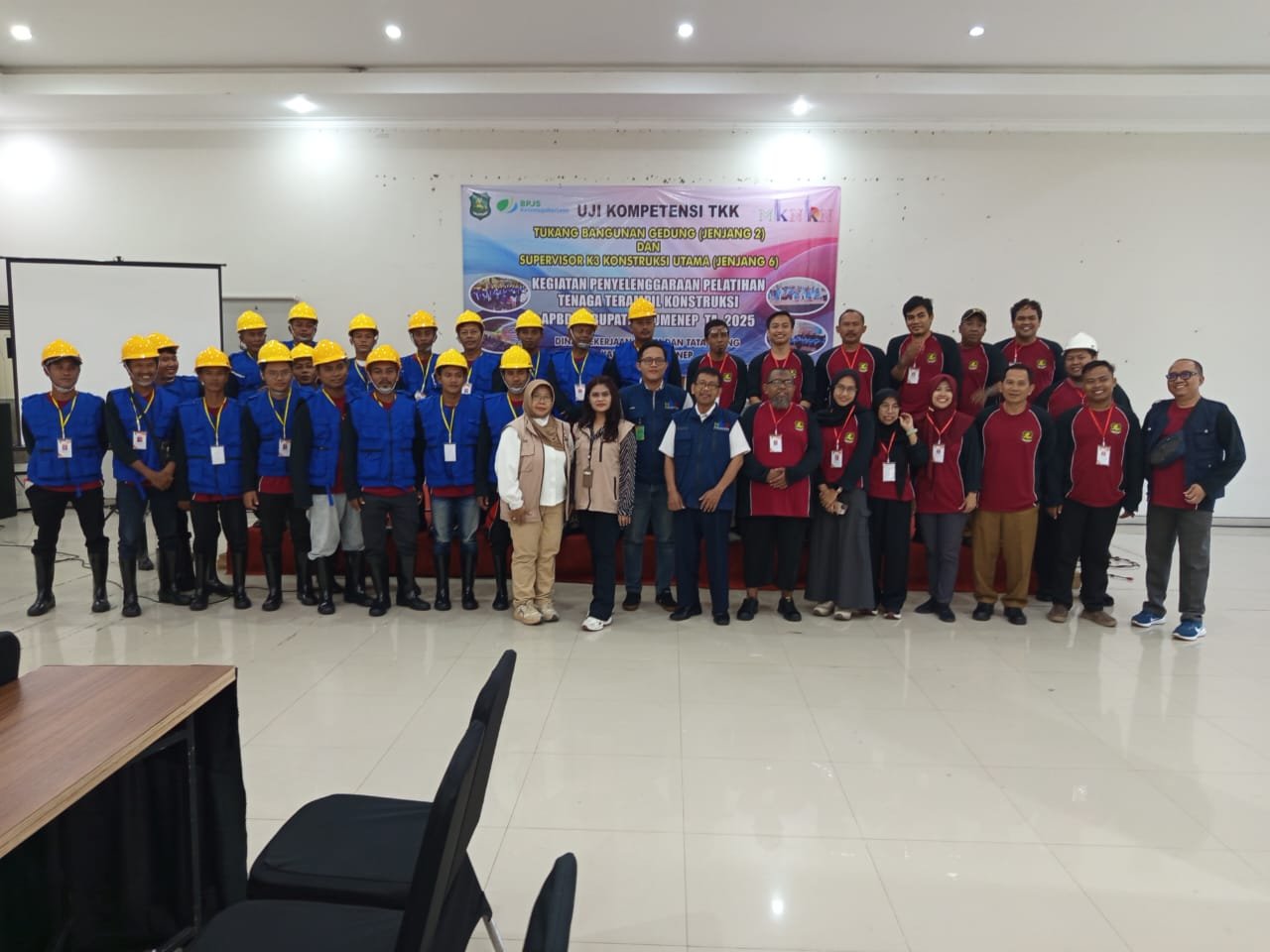 Uji Kompetensi Jenjang 6 Bersama Dinas Pekerjaan Umum dan Tata Ruang Kabupaten Sumenep